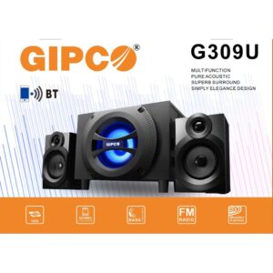 Loa GIPCO G309U 2.1CH (USB, Bluetooth, FM)